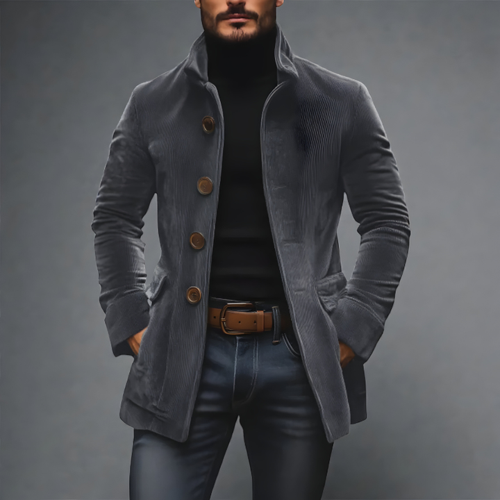 Álvaro | Chaqueta masculina texturizada y elegante