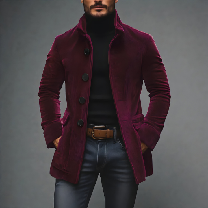 Álvaro | Chaqueta masculina texturizada y elegante