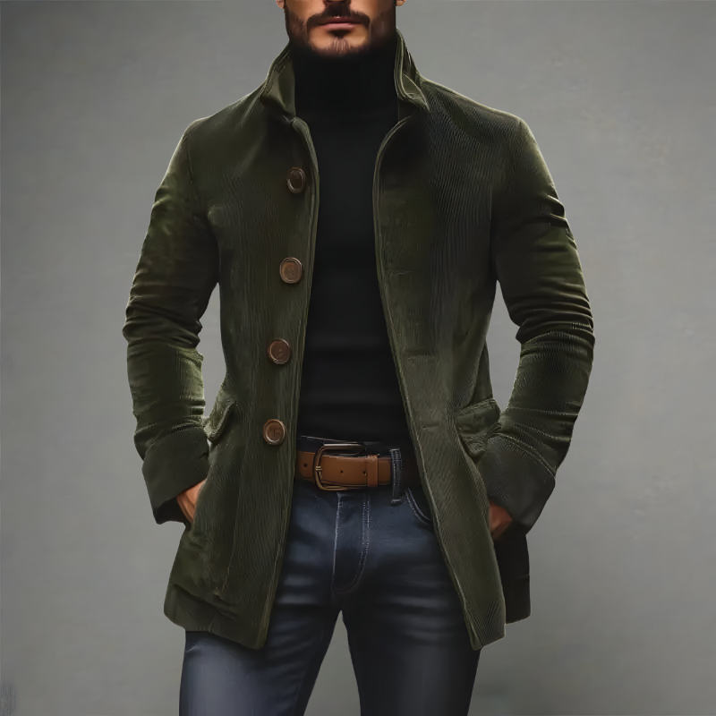 Álvaro | Chaqueta masculina texturizada y elegante