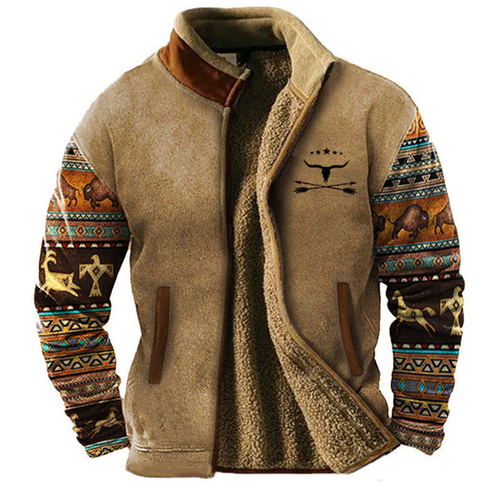Alfonso | Chaqueta de forro polar casual para hombre