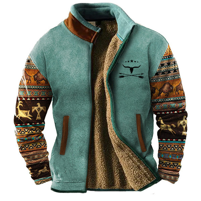 Alfonso | Chaqueta de forro polar casual para hombre