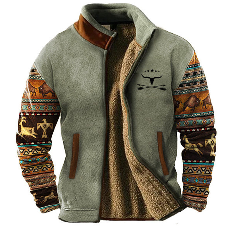 Alfonso | Chaqueta de forro polar casual para hombre
