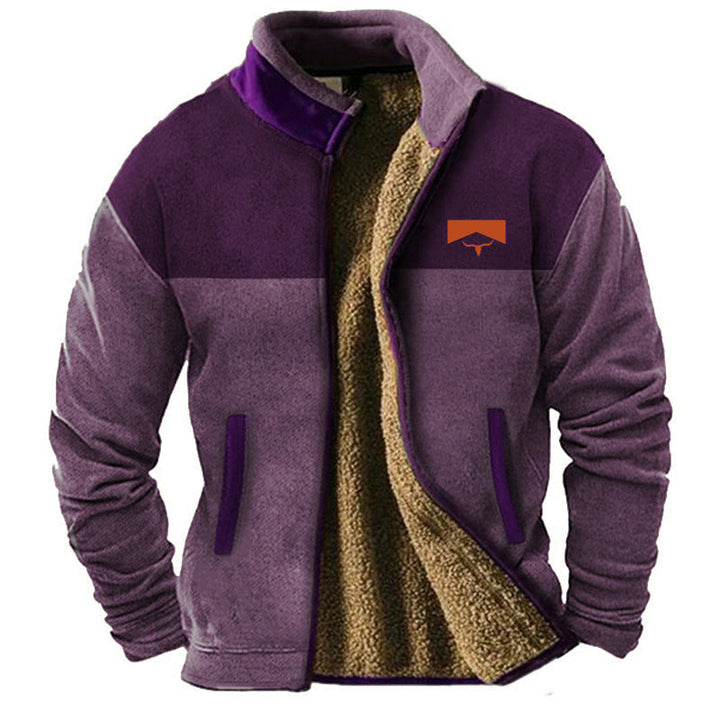 Alfonso | Chaqueta de forro polar casual para hombre